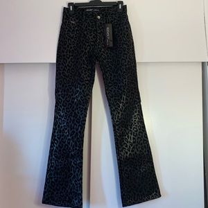 Faux leather pants